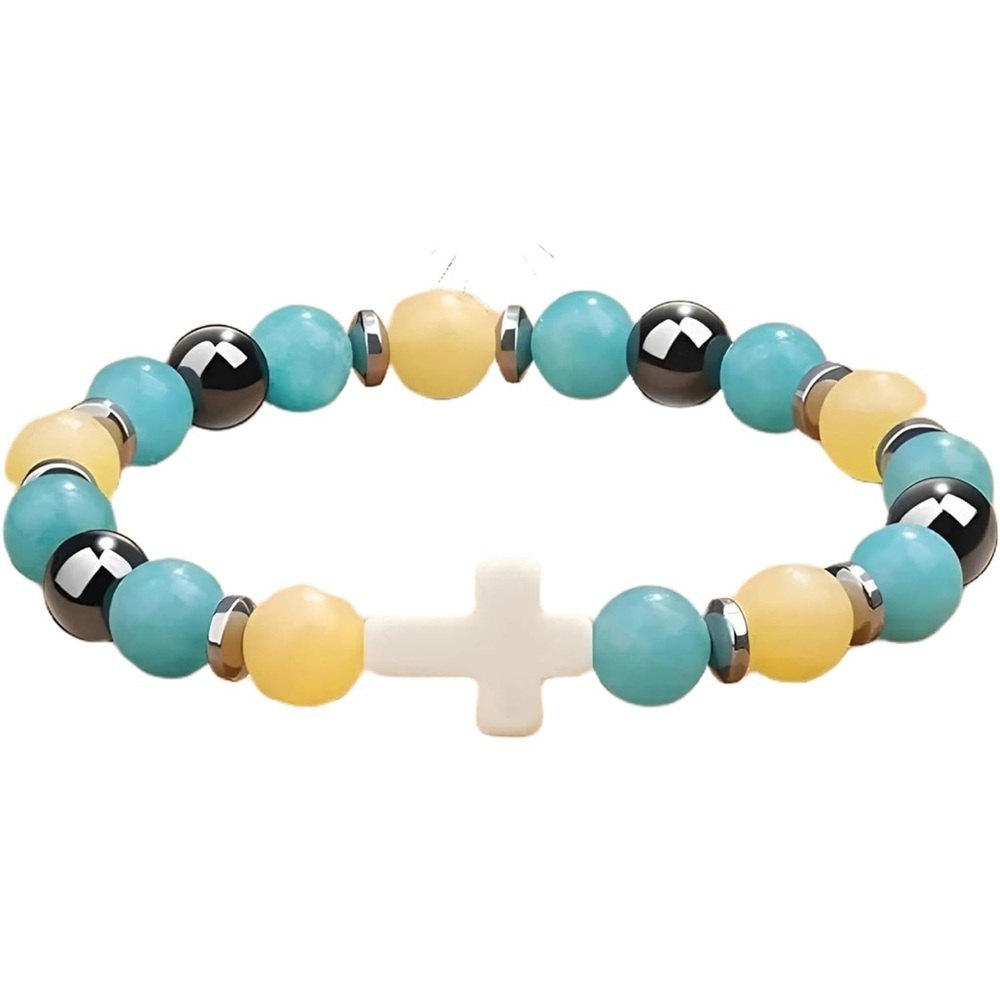 # 103 Cross Bracelet Faith Religious Meaningful Baptism Bracelet